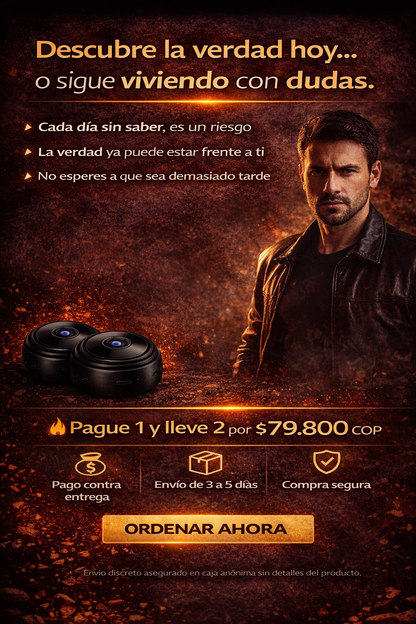 PROMOCIÓN 2X1 MINI CAMARA SHADOWGUARD